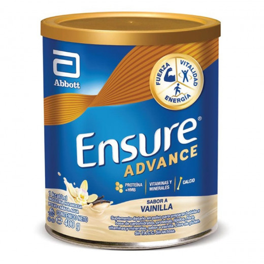 Ensure Advance Supplement Powder, 400 Gram, Vanilla Flavor