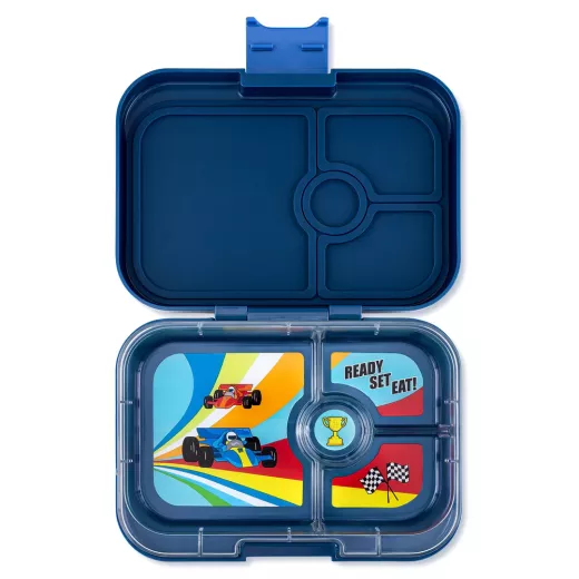 Yumbox Leakproof Sandwich Friendly Bento Box, Navy Blue