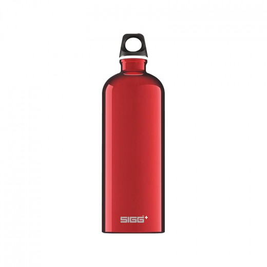 Sigg Traveller Stainless Steel Water Bottle, Red,1.0L