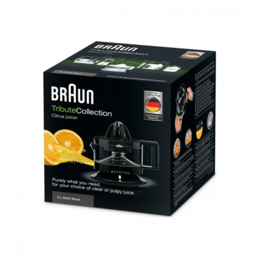 Braun Citrus Press CJ3000BK, Black