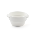 Porceletta Ivory Porcelain Stackable Soup Cup with Handle