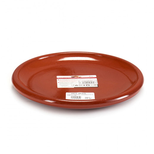 Arte Regal Brown Clay Steak Thick Plate 26 centimeters / 10