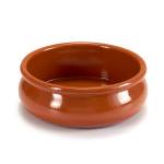 Arte Regal Brown Clay Belly Cooking Bowl 18 centimeters