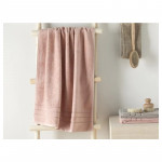 English Home Soft Cotton Bath Towel, Light Pink, 70x140 Cm