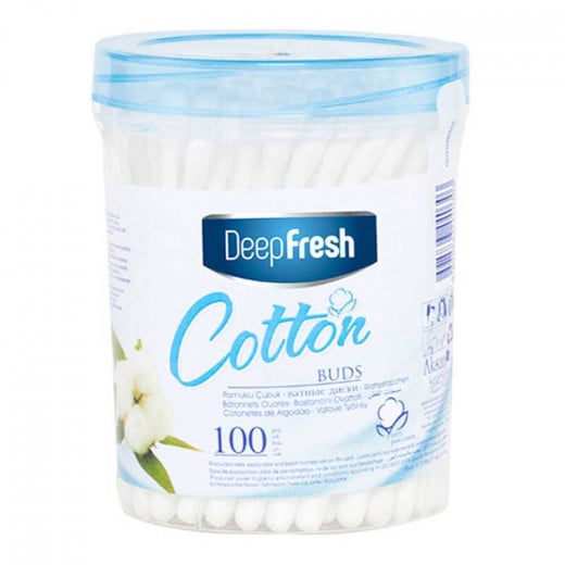 Deep Fresh Cotton Ear Cleaning Swab 100 Pieces