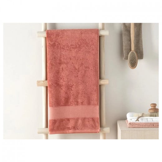 English Home Deluxe Bath Towel, Rose, 70x140 Cm