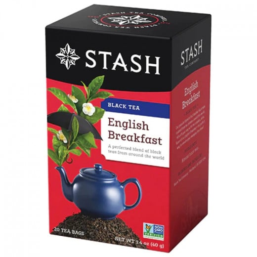 شاي الإفطار الإنجليزي الأسود 40 جرام  من ستاش