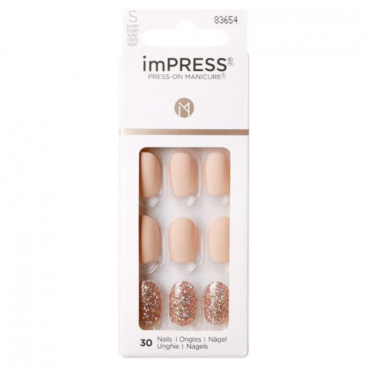 Kiss Impress Press-on Manicure Press-on Nails - Evanesce