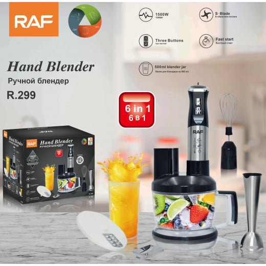 RAF Hand Blender High Quality 2 Speeds Electric Stick Blender
