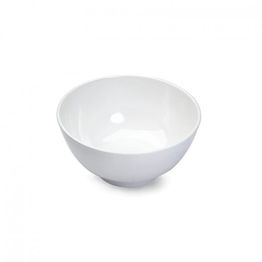 Vague Melamine Bowl White 13 / 5 Cm