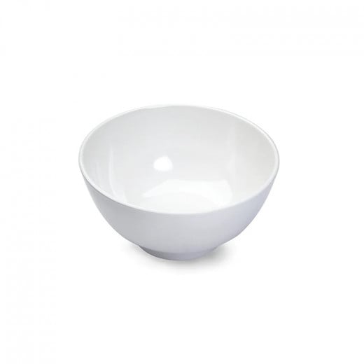 Vague Melamine White Bowl 9 / 3.5 Cm