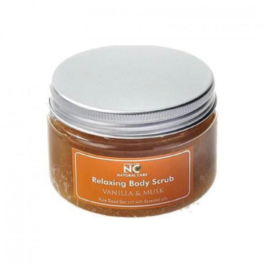 Natural Care Relaxing Body Scrub With Vanilla Musk Oil 300gr
