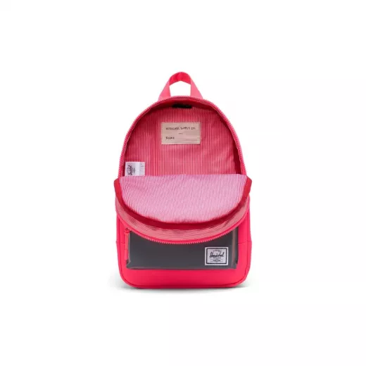 Herschel Heritage Kids Backpack Neon Pink/silver Reflective