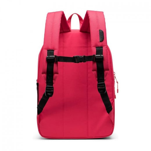 حقيبة ظهر هيريتيدج للأطفال باللون الأحمر/الأسود اللامع من هيرشال