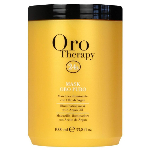 Fanola Oro Therapy Gold Moisturizing Mask For Dry Hair, 300 Ml