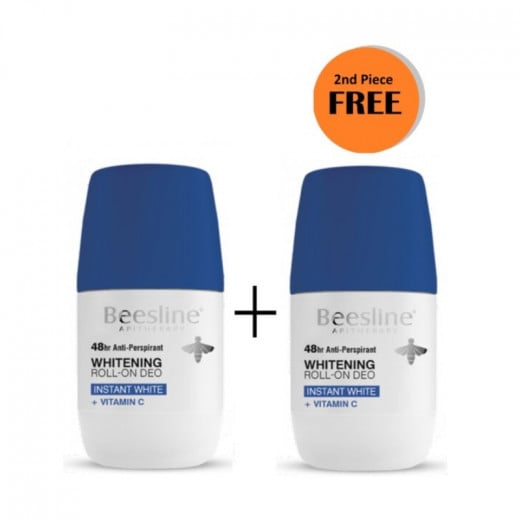 Beesline Whitening Roll-on Deo - Instent White - Vitamin C (1+1 Free)