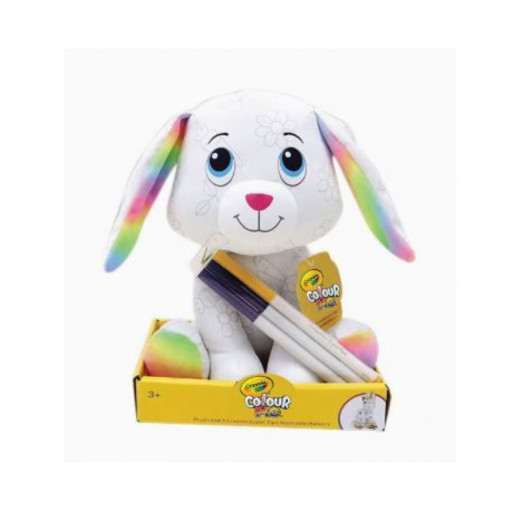 Crayola Colour Me Plush Bunny