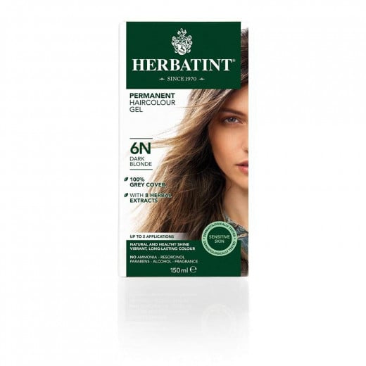 Herbatint Permanent Hair Dye 6N Dark Blonde   150ml