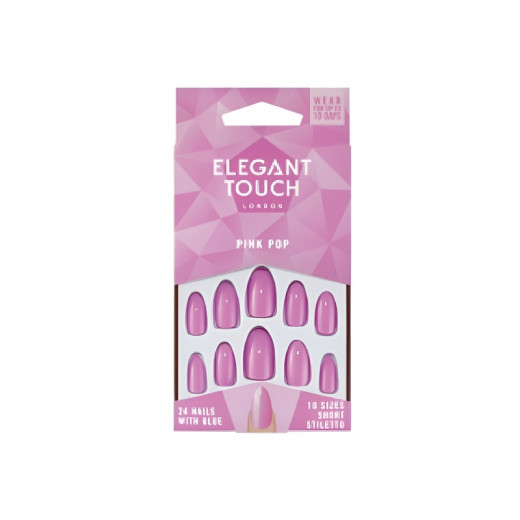 Elegant Touch  Colour Nails - Pink Pop