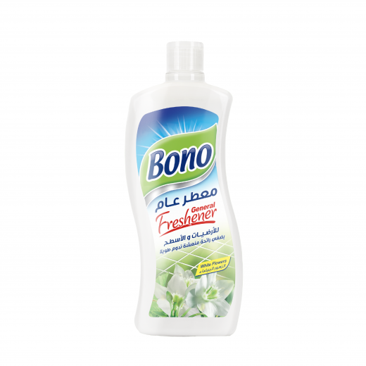 بونو معطر عام الارضيات والاسطح الزهور البيضاء 1.4 لتر