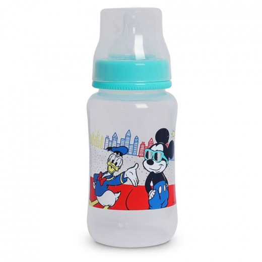 Disney Baby Bottle Wide Neck, Blue Color, 325 ML