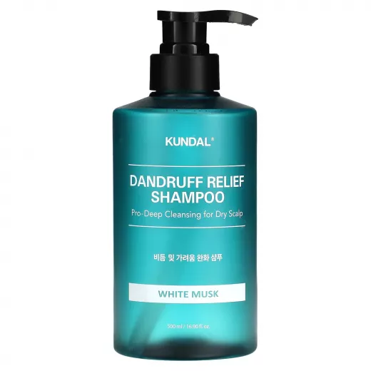 Kundal dandruff shampoo 500ml white musk