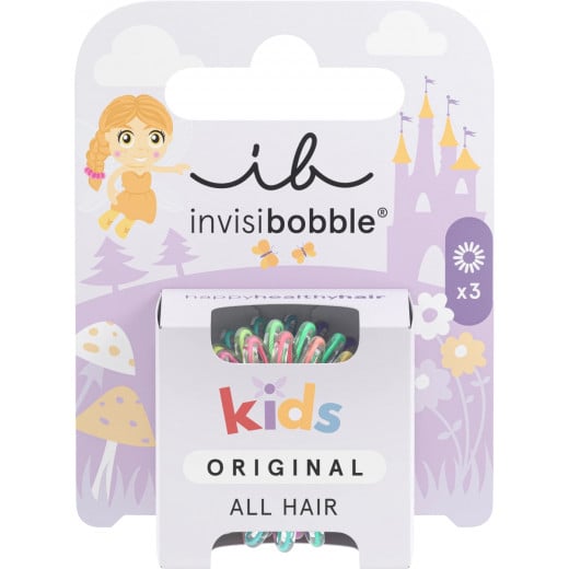 Invisibobble Original rainbow Hair Spiral for kids , 3pcs