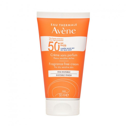 Avene Very High Protection Cream Sensitive Skin Spf50+, 50ml