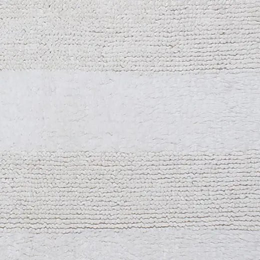 Nova Home Zuri Reversible Woven Rug, White Color, Size 70*120