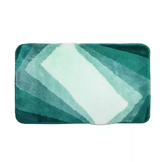 Nova Home Geometric Bath Mat, Green Color, Size 70*120