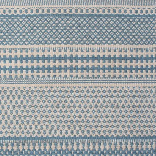 Nova Home Samaira Hand Woven Rug, Blue Color, 90*160 Cm