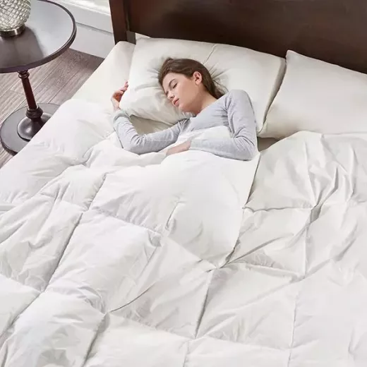 Nova Home Luxury Duck Down & Feather Comforter, White Color 200*220