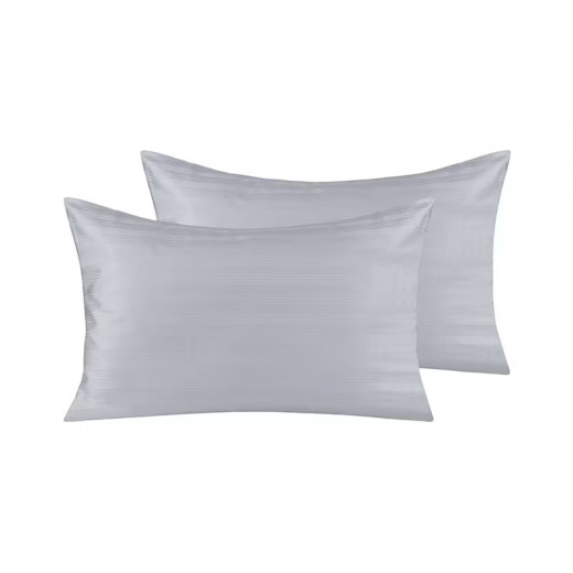Cannon Pillow case New Stripe Standard Grey