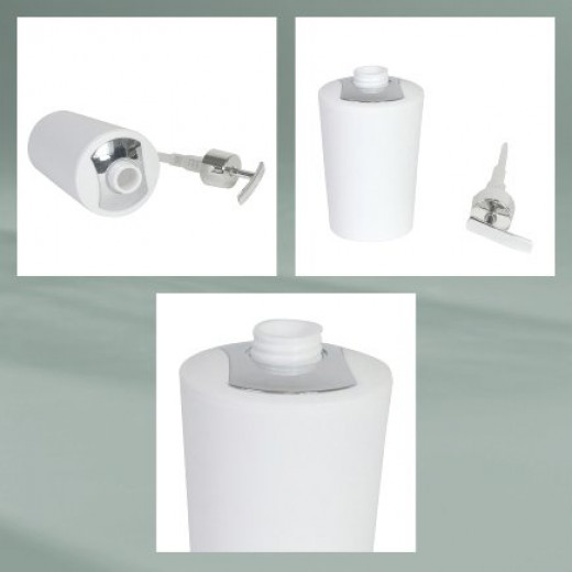 Kela Liquid Soap Dispenser, Marta Design, White Color, 350 ml