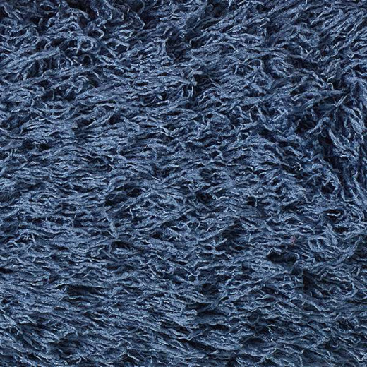 Nova Home Fur Fluffy Blanket - Single/Twin- Ivory - Blue