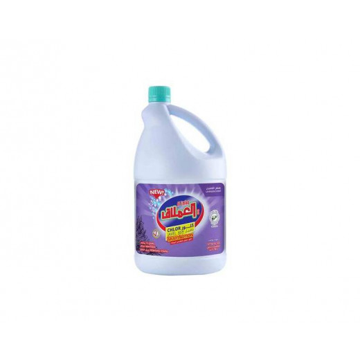Al emlaq chlorine bleach for clothes 3.78 liter - lavender