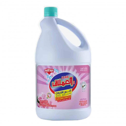 Al emlaq chlorine bleach for clothes 3.78 liter - rose