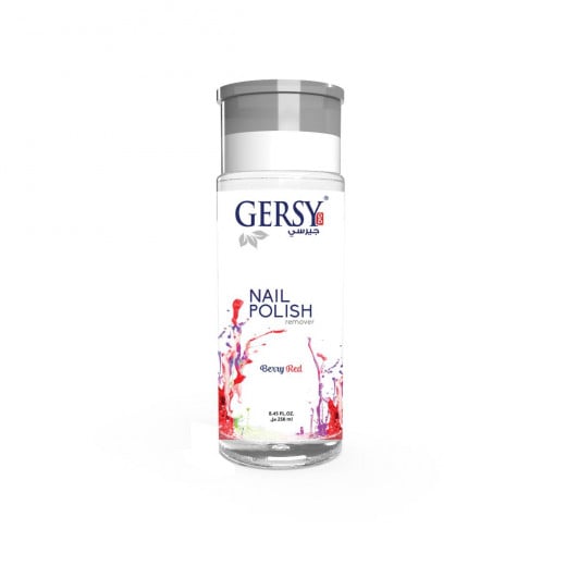 Gersy beauty red nail polish remover 130 ml