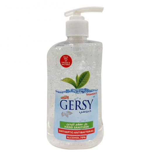 Gersy hand sanitizer gel 550 ml / green tea