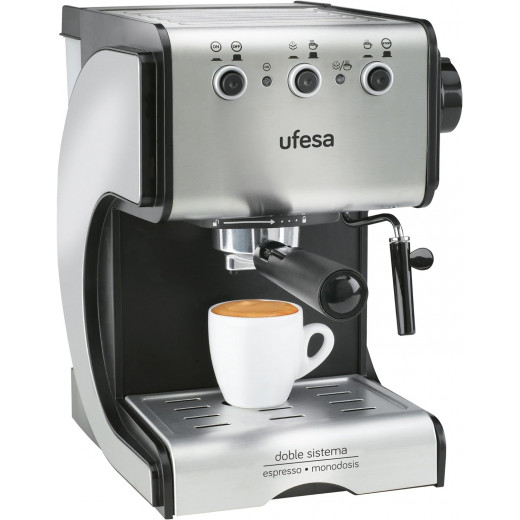 ماكينة تحضير القهوة الاسبريسو يوفيسا، 1050 واط، 1.5 لتر