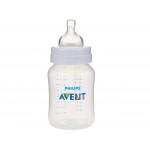 Philips Avent Anti-Colic Baby Bottle, 260 ml, White