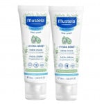 Mustela Hydra BeBe Facial Cream, 40 Ml, 2 Packs