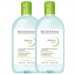 Bioderma Sebium H2O Purifying Micellar Cleansing Solution For Combination/Oily Skin, 500 Ml, 2 Packs