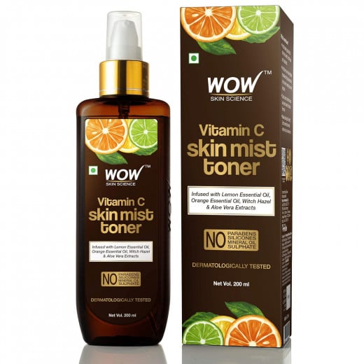 Wow Skin Science Vitamin C Toner, 200 Ml, 2 Packs