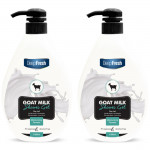 DeepFresh Shower Gel With Goat Milk Extract, 1000 ml, 2 Packs