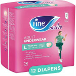 Fine Adult Diaper Care Active Pull-Ups Large (Carton of 12x4)