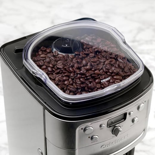 ماكينة تحضير القهوة المفلترة جريند اند برو بلس، من الحبوب الى الكوب من كويزينارت، DGB900BCU، فضي