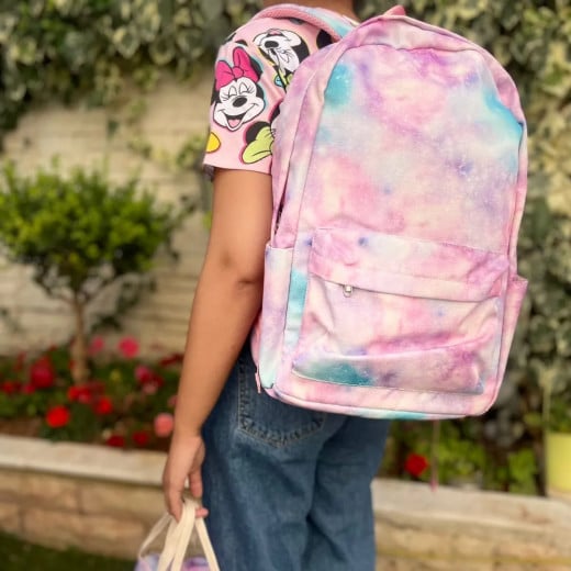 Girls School Backpack Backpack with Lunch Bag & Pencil Case Fushia