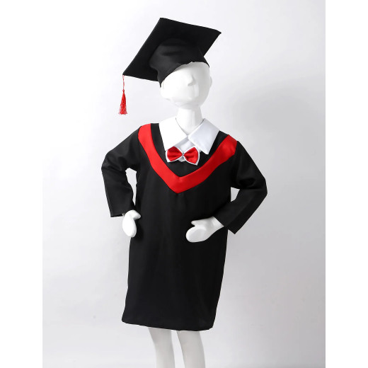 ثوب التخرج من المدرسة الابتدائية لمرحلة ما قبل المدرسة مع قبعة للأطفال من كاي كوستيومز