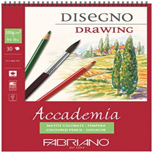 Fabriano | Accademia Drawing Paper | A4 | 21*29.7 cm | White